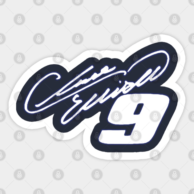 Chase Elliott #9 Sticker by RetroZest